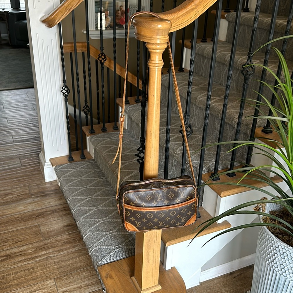 Louis Vuitton Brown Monogram Crossbody Bag